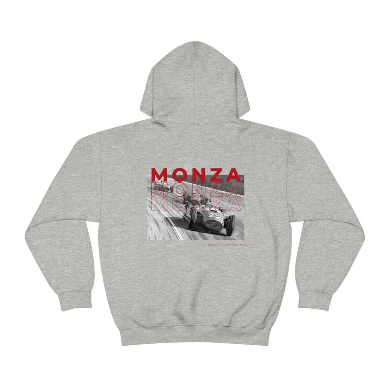 Monza F1 Hoodie Formula One Sweatshirt Monza F1 Gift F1 Gift Racing Inspired Shirt Grand Prix Clothing Aesthetic Racing Hoodie image 7