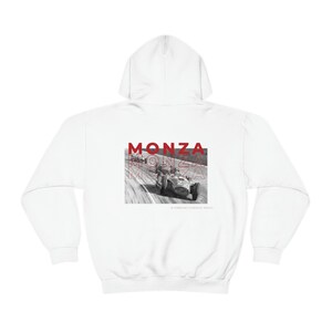 Monza F1 Hoodie Formula One Sweatshirt Monza F1 Gift F1 Gift Racing Inspired Shirt Grand Prix Clothing Aesthetic Racing Hoodie image 2