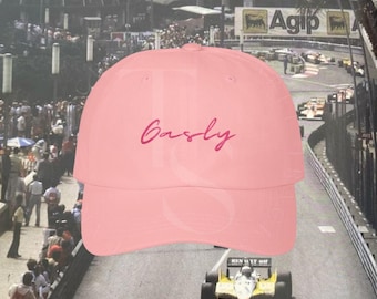 Pierre Gasly F1 Embroidered Baseball Dad Cap