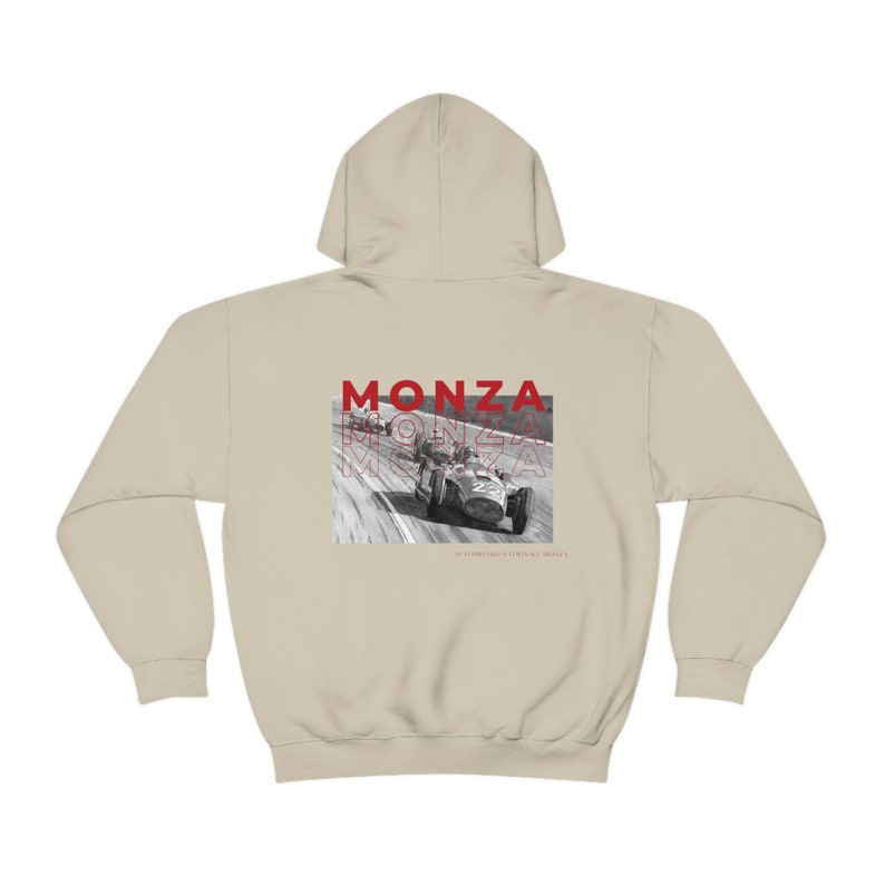 Monza F1 Hoodie Formula One Sweatshirt Monza F1 Gift F1 Gift Racing Inspired Shirt Grand Prix Clothing Aesthetic Racing Hoodie image 8