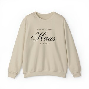 Haas Sweatshirt Formula One Crewneck Haas Gift F1 Gift Racing Inspired Shirt Grand Prix Clothing Aesthetic Racing Shirt image 7