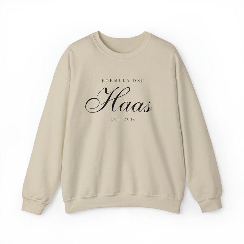 Haas Sweatshirt Formula One Crewneck Haas Gift F1 Gift Racing Inspired Shirt Grand Prix Clothing Aesthetic Racing Shirt image 7