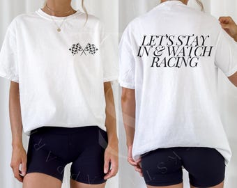 Comfort Color F1 Tshirt Formula One Tee Formula One Gift F1 Gift Racing Inspired Shirt Aesthetic Racing Clothing