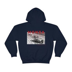 Monza F1 Hoodie Formula One Sweatshirt Monza F1 Gift F1 Gift Racing Inspired Shirt Grand Prix Clothing Aesthetic Racing Hoodie image 6