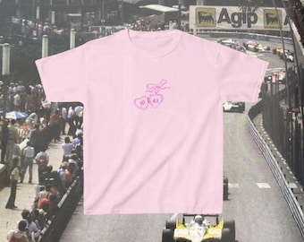 Alpine Racing Formula 1 y2k Graphic Baby Tee F1 Coquette Baby Tee Trendy F1 Tshirt 90s Formula One Tee F1 Gift