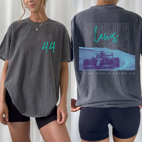 Comfort Color Lewis Hamilton Car Tshirt Formula One Tee Lewis Hamilton Gift F1 Gift Racing Inspired Tshirt Aesthetic Racing Tee