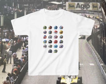 Formula One 2026 Helmet y2k Graphic Baby Tee T-Shirt