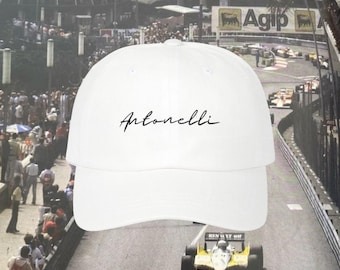 Kimi Antonelli Embroidered F1 Dad Hat Formula 1 Racing Cap