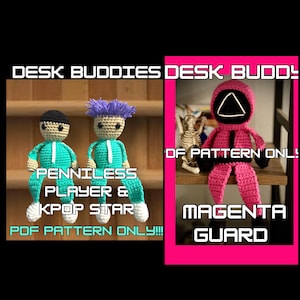 Korean Games Crochet Pattern Bundle *DIGITAL DOWNLOAD*