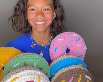 Plushie Crochet Donuts