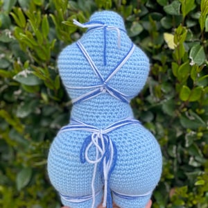 Slim-Thick Shibari Goddess Crochet Pattern DIGITAL DOWNLOAD image 3