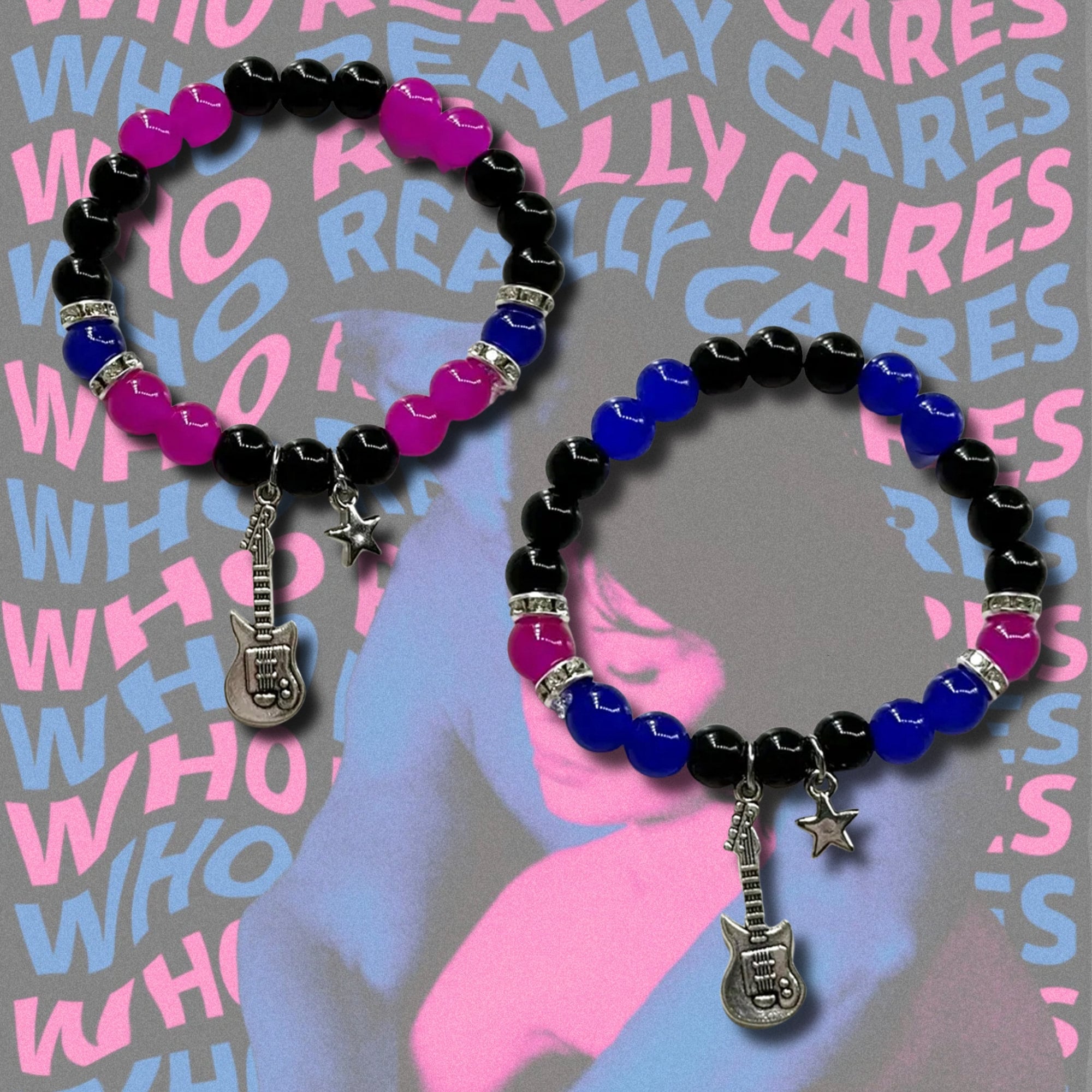 TV Girl Matching Bracelets Who Really Cares Album,Tv Girl Inspired Bracelet,Stargirl ,Magnetic bracelets,Valentine's Day Gifts