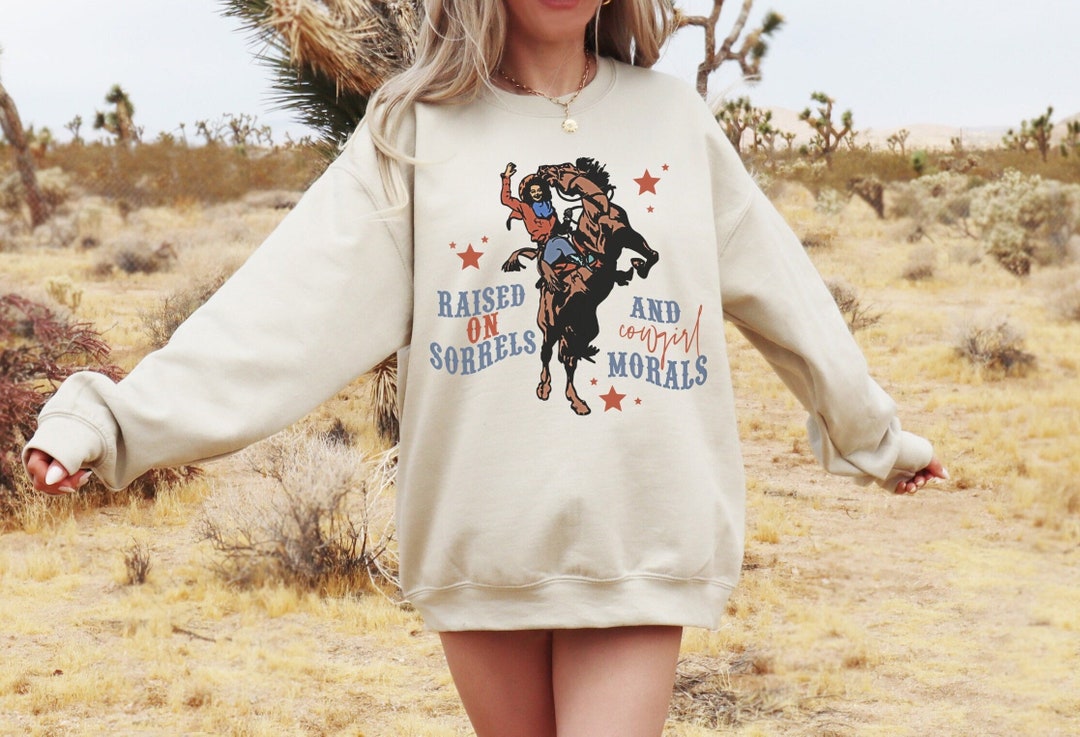 A Cowgirl Stands Up For What's Right Sweatshirt