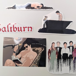 Saltburn stickers