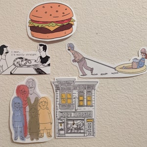 Bob&#39;s Burgers stickers