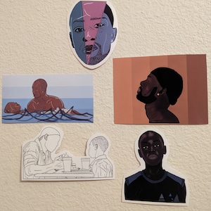 Moonlight stickers