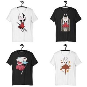 Silksong SVG Bundle, 15 Anime Shirt Designs, ai, png Files, Hollow Knight Inspired, T-Shirt Vector Bundle, DTF Print Files, Sublimation image 3