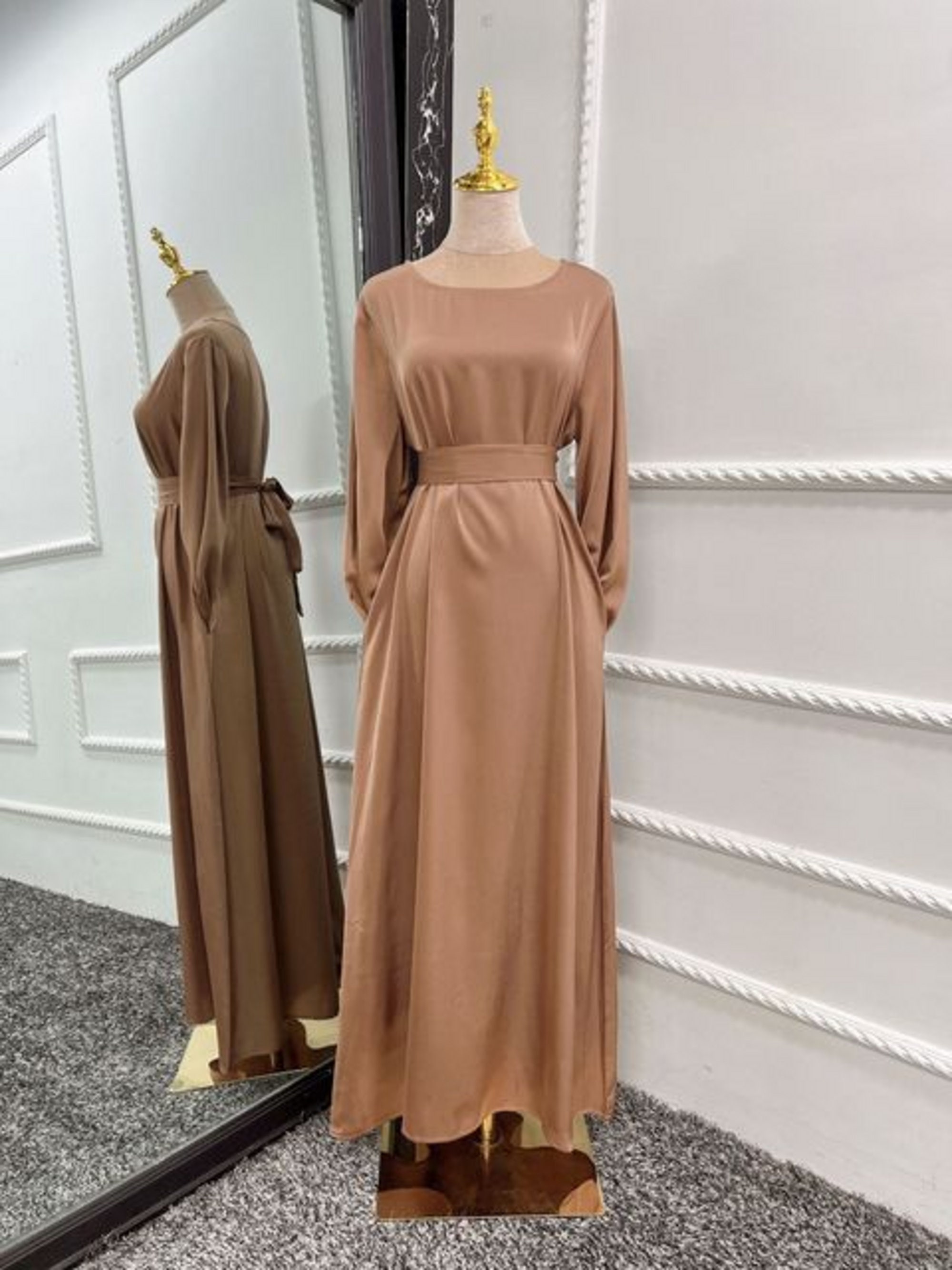Unleash Your Modesty With Luxurious Satin Abayas Discover - Etsy