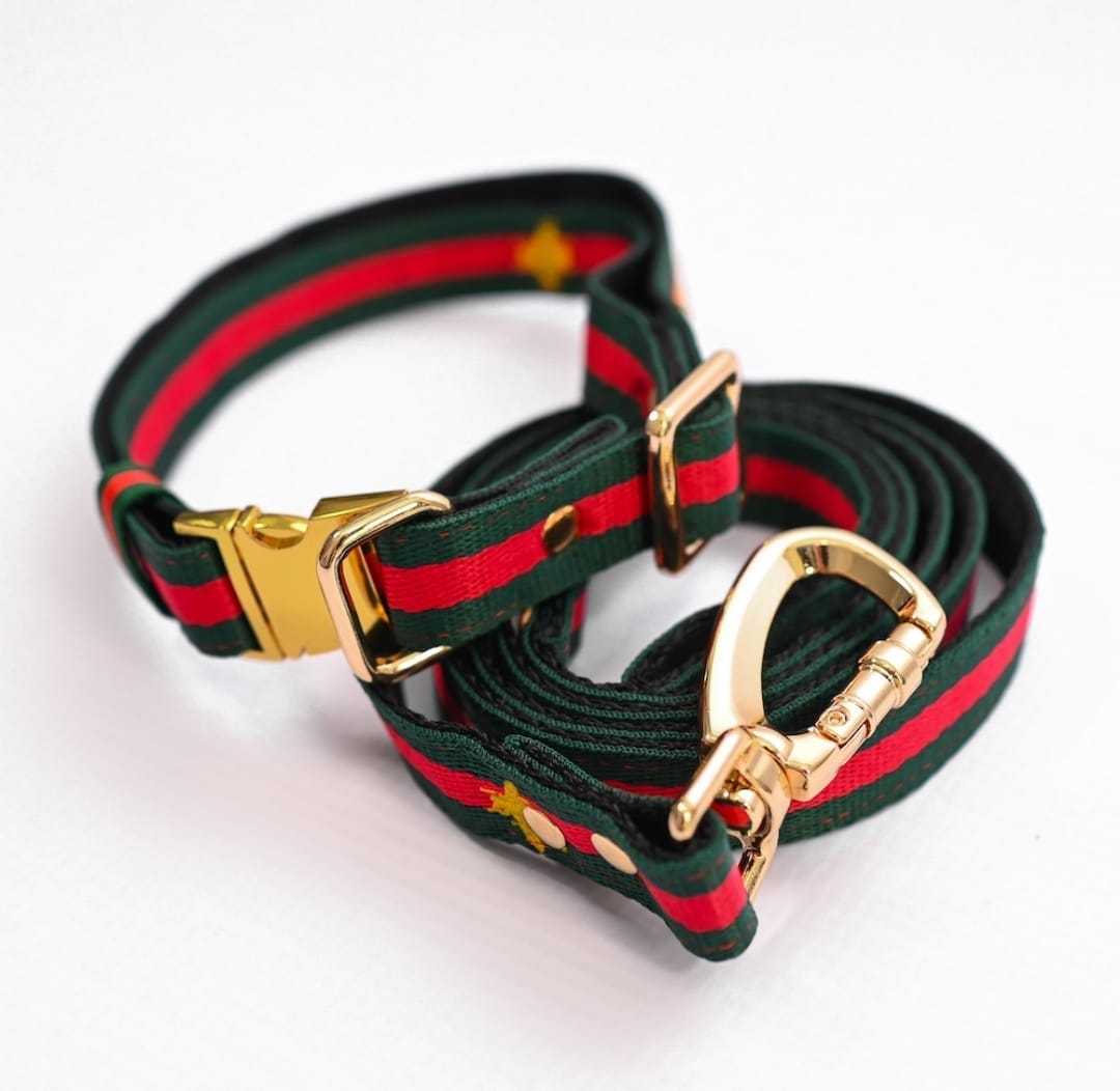 Gucci Dog Collar - Etsy Gucci Dog Collar - Etsy