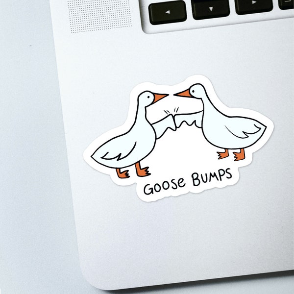 Goose Bumps Sticker - Decals for car, laptop, phone, console