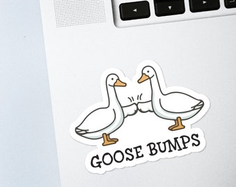 Gänsehaut Aufkleber - Abziehbild für Auto, Laptop, Telefon, Konsole