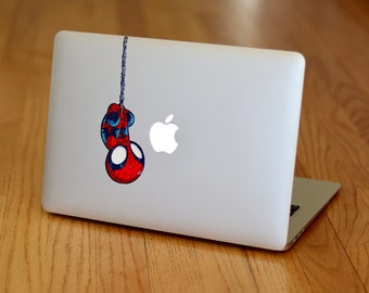 Spiderman Aufkleber für MacBook Laptop - Aufkleber für Auto, Laptop, Telefon, Konsole