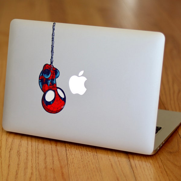 Spiderman Sticker for MacBook Laptop - Decals for car, laptop, phone, console