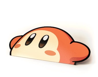 Waddle-dee Peeker Sticker - Abziehbild fürs Auto, Laptop, Handy, Konsole