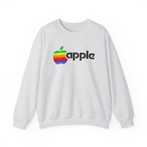 Apple Macintosh Vintage Logo - Unisex Heavy Blend™ Crewneck Sweatshirt