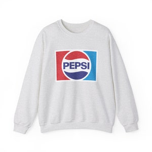 Pepsi - 80s Vintage Distressed Logo - Unisex Heavy Blend™ Crewneck Sweatshirt