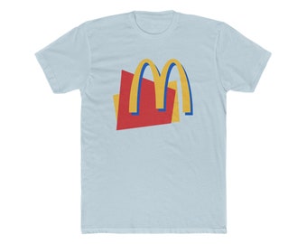 Vintage Retro McDonalds Early 2000s Logo - unisex Cotton Crew Tee