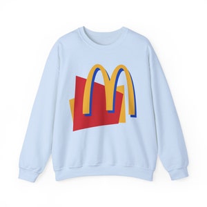 Vintage Retro McDonalds Early 2000s Logo - Unisex Heavy Blend™ Crewneck Sweatshirt