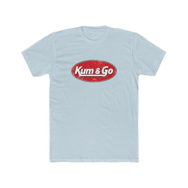 Kum & Go vintage logo - Men's Cotton Crew Tee