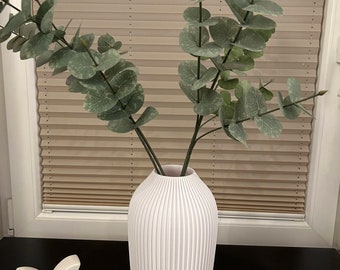 NEU! Vase „Verona“ | Dekovase | 3D Druck | Pampasgras | Trockenblumen| Dekoration | Eukalyptus | Bouquet | Schleierkraut