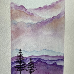 Watercolor Scene