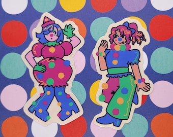 Mode-stickerpakket pompons
