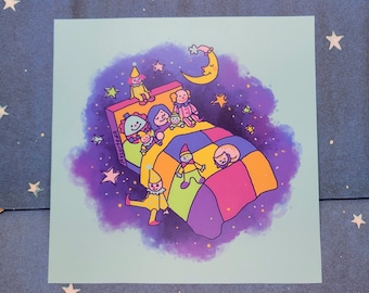Goodnight Clown Art Print