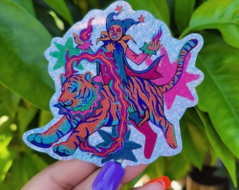 Sticker Mage Jester