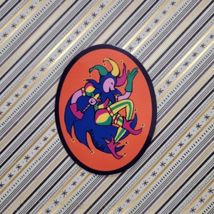Jester Glossy Sticker