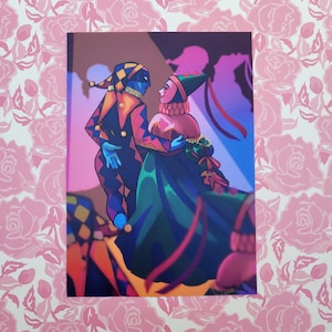 Ballroom Clowns Art Print