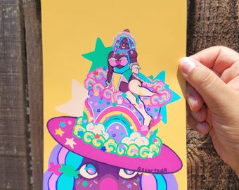 Cake Clown Art Print
