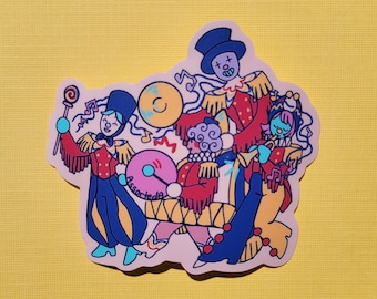 Sticker Silly Marching Band