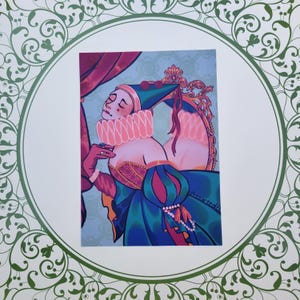 Royal Clown Art Print