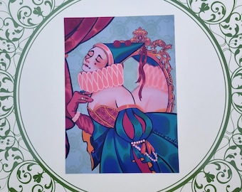 Royal Clown Art Print