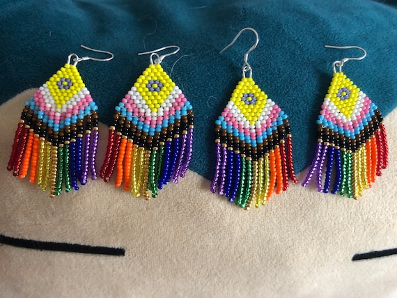 Pride Flag Earrings 2SLGBTQIA Etsy Australia
