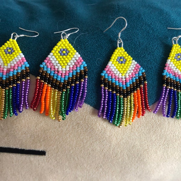 Pride Flag Earrings ~ 2SLGBTQIA+