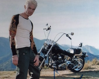 James Marsters 8 x 10 ondertekende gesigneerde foto met authenticatie COA van derden - Buffy The Vampire Slayer
