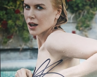 Nicole Kidman 8x10 Signed Autographed Photo W/ 3rd Party Authentication - Bewitched