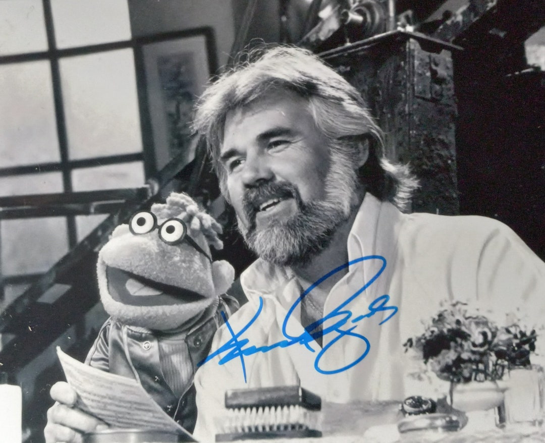 Kenny Rogers Signed Autographed 8x10 Photo W/ A1COA the Muppet Show - Etsy