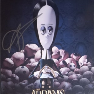 Chloe Grace Moretz 8x10 Signed Autographed Photo W/ 3rd Party Authentication - The Addams Family - Wednesday Addams